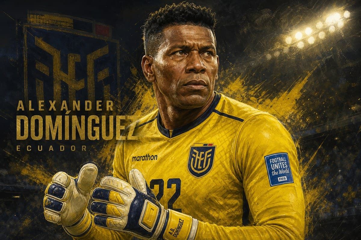 Alexander Domínguez — Ecuador's 2014 Starter Was Not in the 2026 Squad