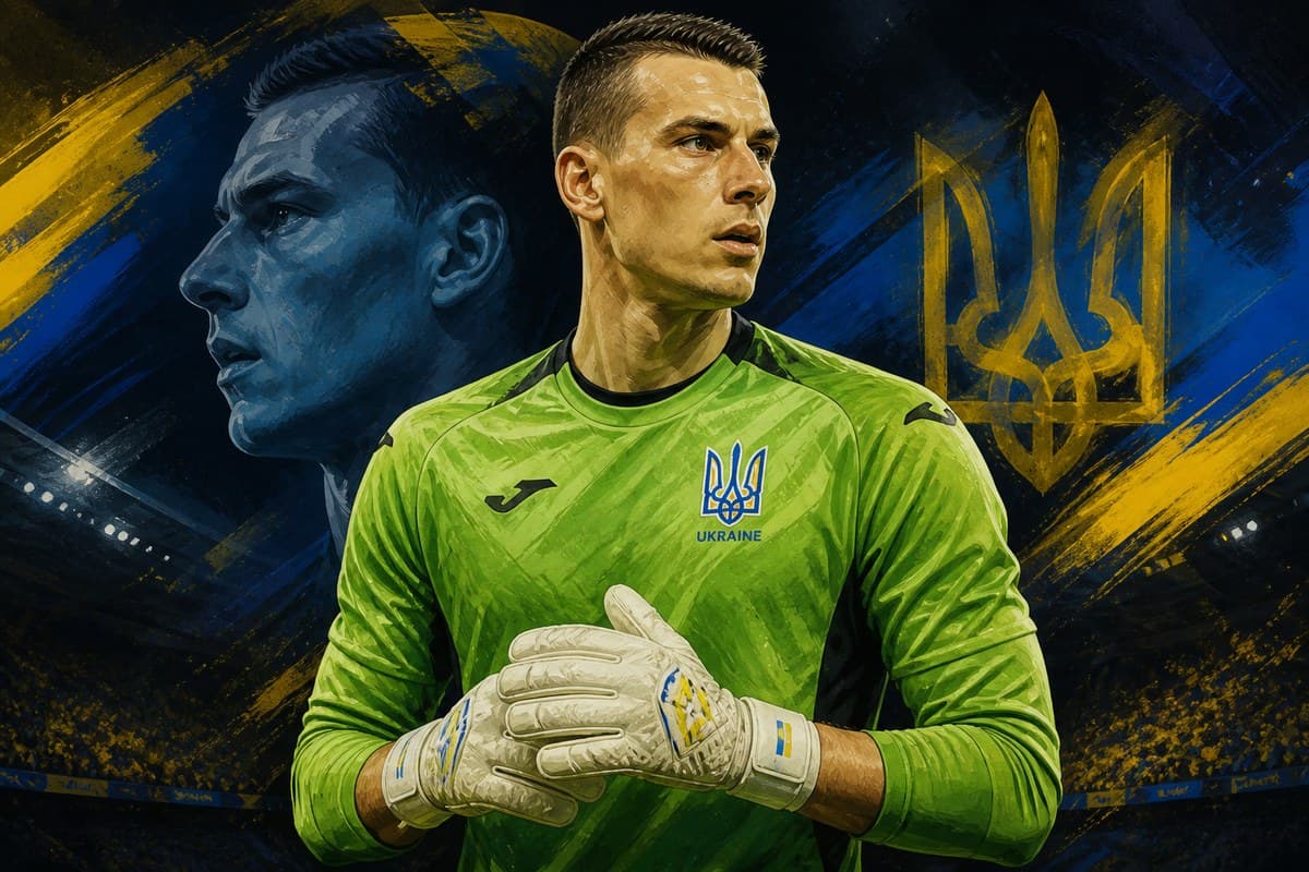 Andriy Lunin — Ukraine's Real Madrid Keeper, Finally Unavoidable on the World Stage