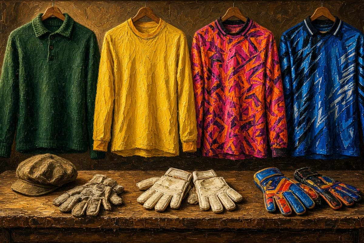 Goalkeeper Equipment Through the Decades — A Visual History