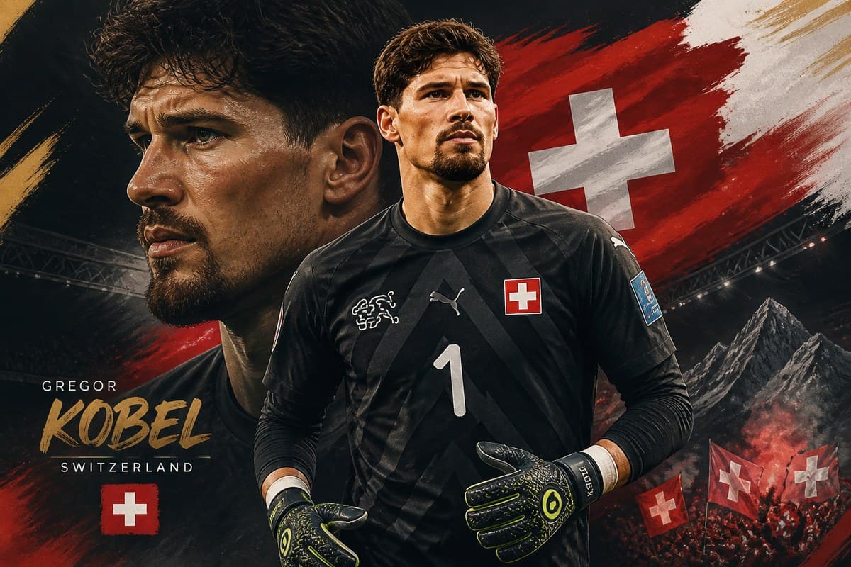 Gregor Kobel — Not Sommer, Not a Fluke: Switzerland's First Quarterfinal Since 1954