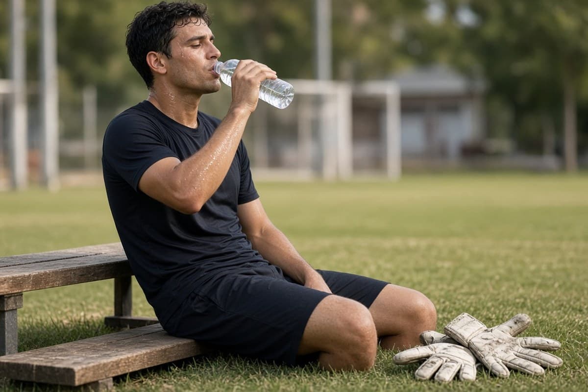 How Drinking Water Affects a Keeper’s Decisions, Hands, and Gloves