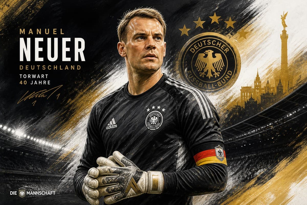 Manuel Neuer — Forty, Unretired, and Out on Penalties to Paraguay