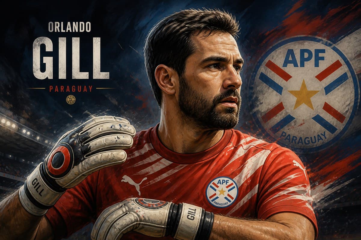 Orlando Gill — Paraguay's No. 1 at the 2026 World Cup