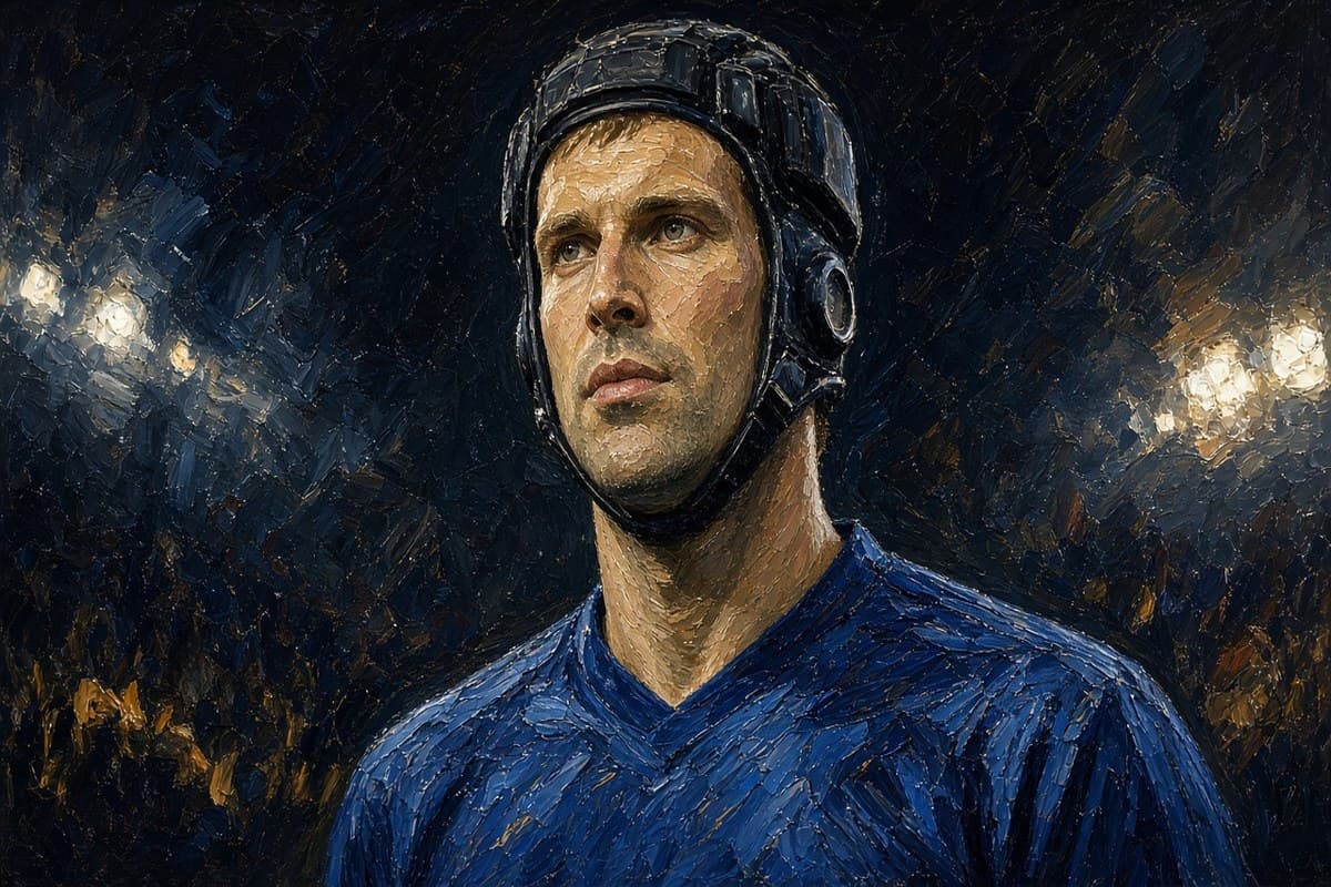 Petr Čech — The Helmeted Hero