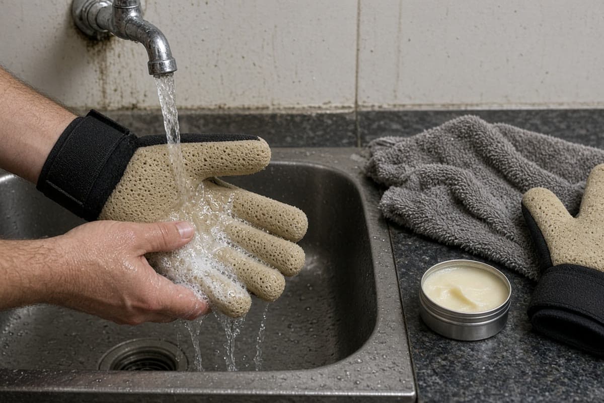 Post-Match Recovery for Hands and Gloves