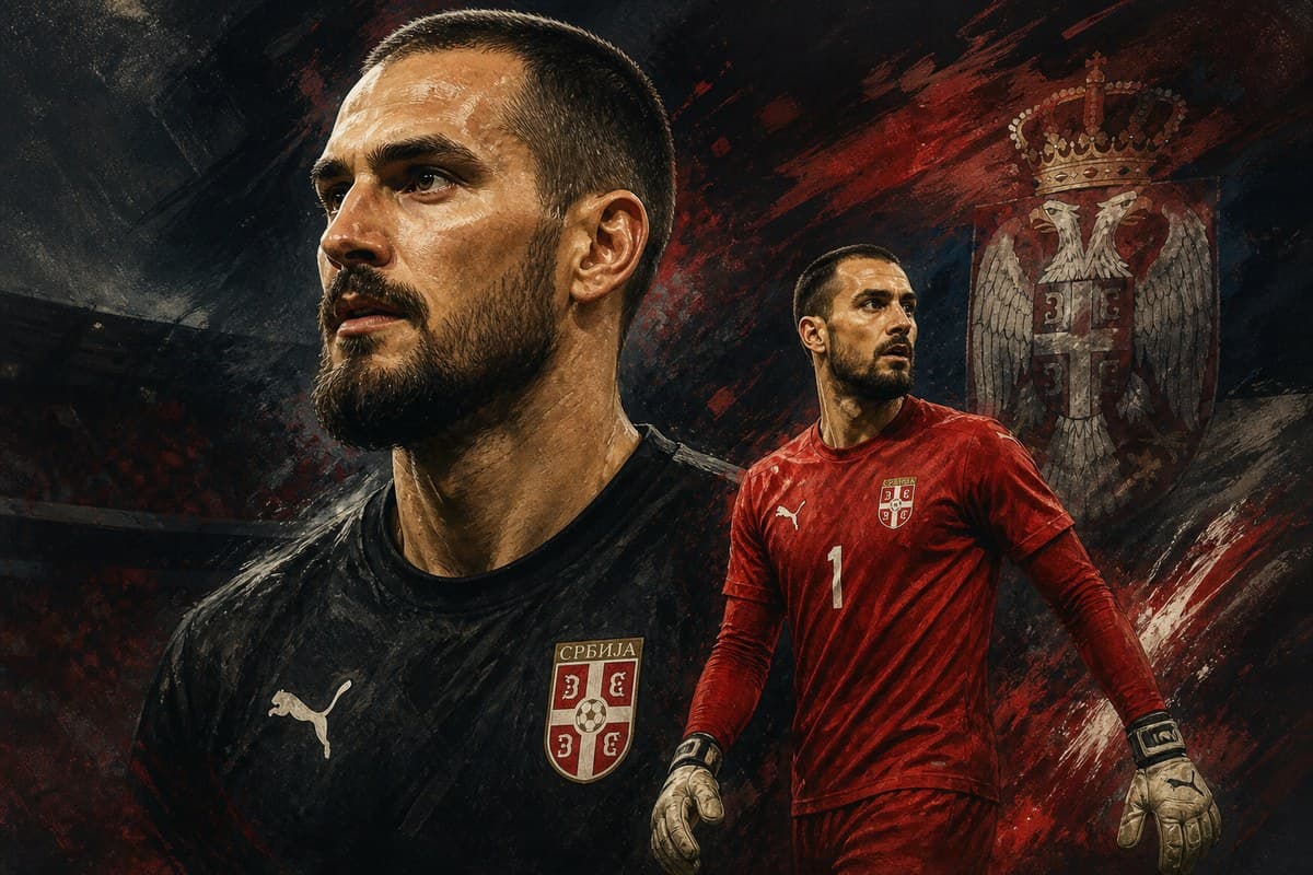 Predrag Rajković — Serbia's No. 1 at the 2026 World Cup