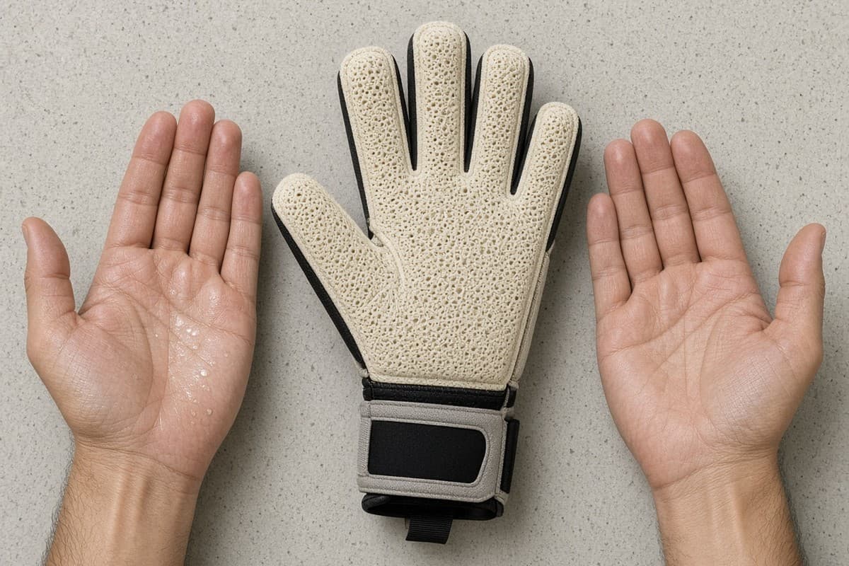 How Wet or Dry Hands Change Latex Grip