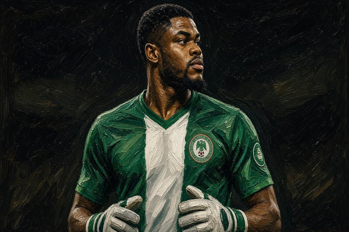 Stanley Nwabali — Nigeria's No. 1 at the 2026 World Cup