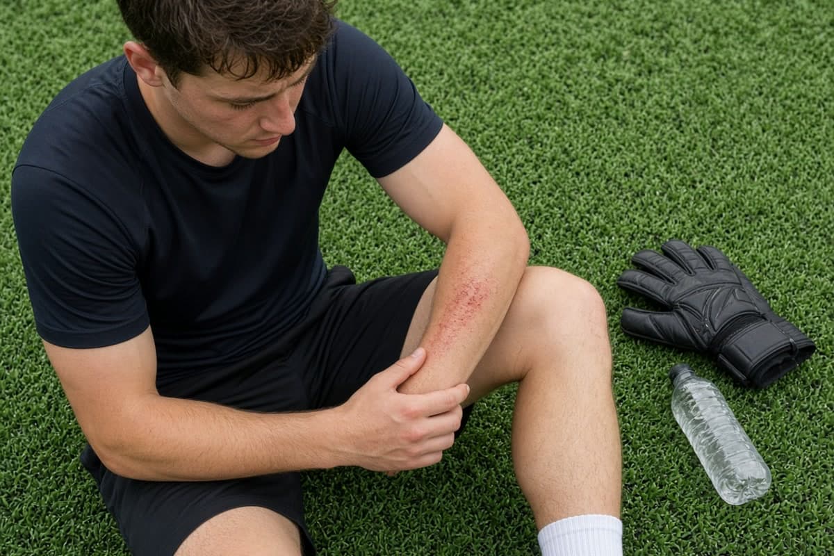 Turf Burns and Abrasions for Goalkeepers