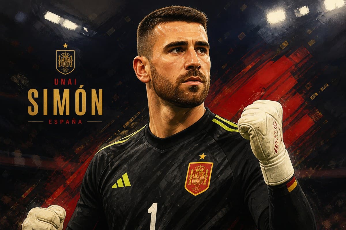Unai Simón — Spain's Wall, Seven Clean Sheets, and a Golden Glove