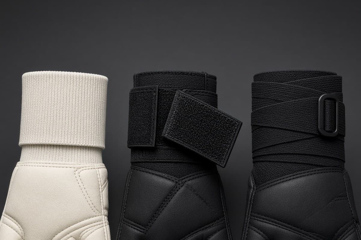 Wrist Closures — Elastic, Velcro, and Bandage