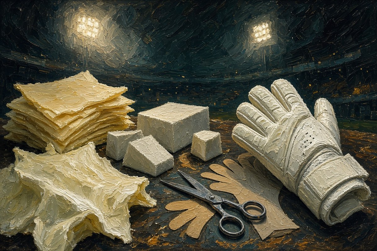 How Goalkeeper Gloves Are Made — From Raw Latex to Match Day