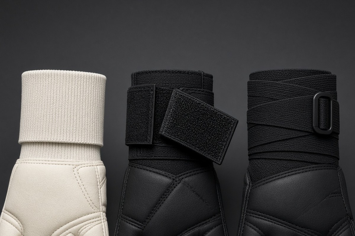 Wrist Closures — Elastic, Velcro, and Bandage
